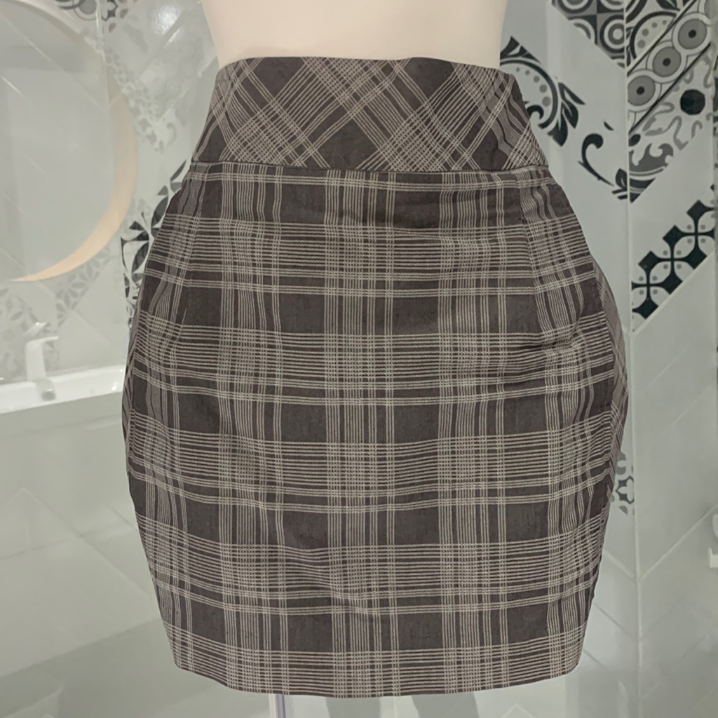 Made In Gorgeous Pink Tartan Pleated Mini Skirt